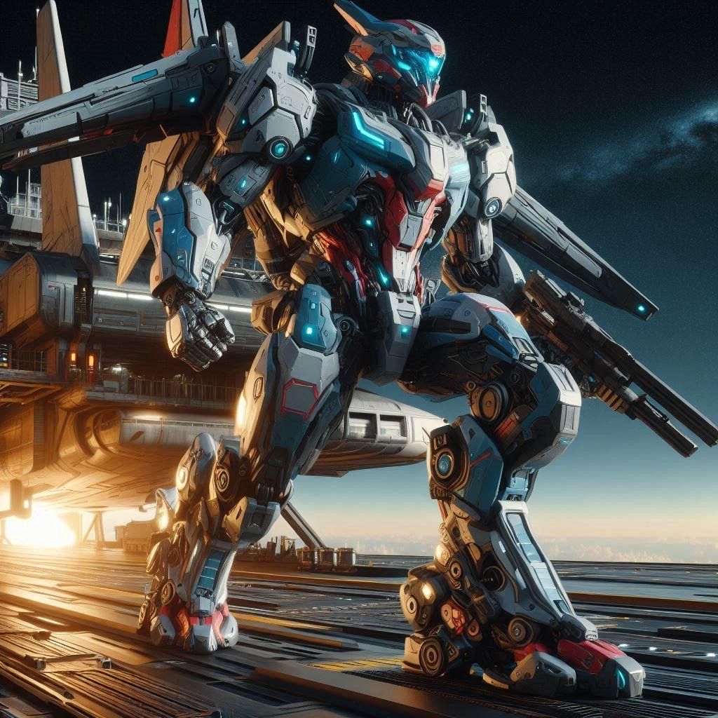 Mecha on Launchpad #01