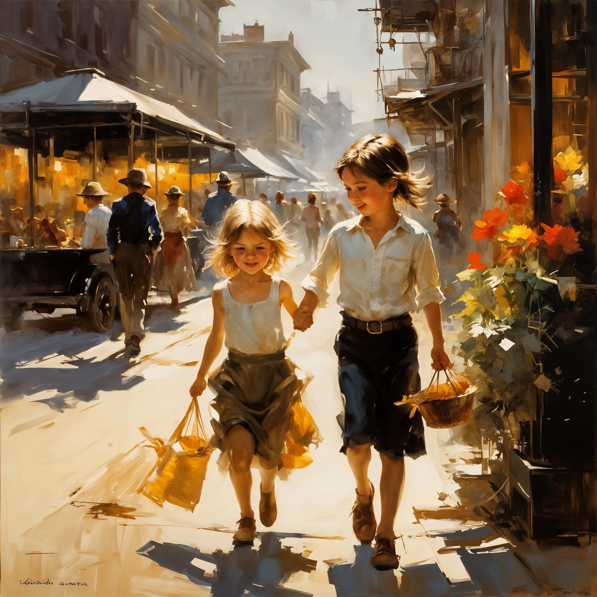 🎵... Children playing, having fun. ...🎶 - Start Image 1