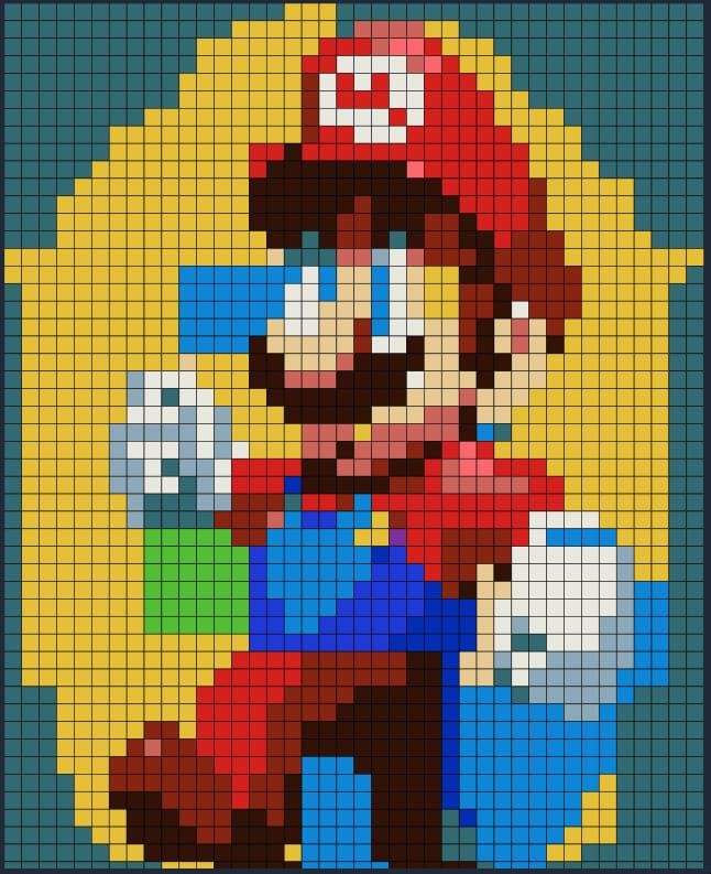 mario post downsample and svg