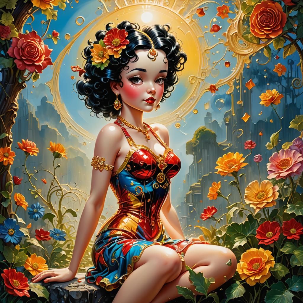 Betty Boop   by @Marilu Valdez