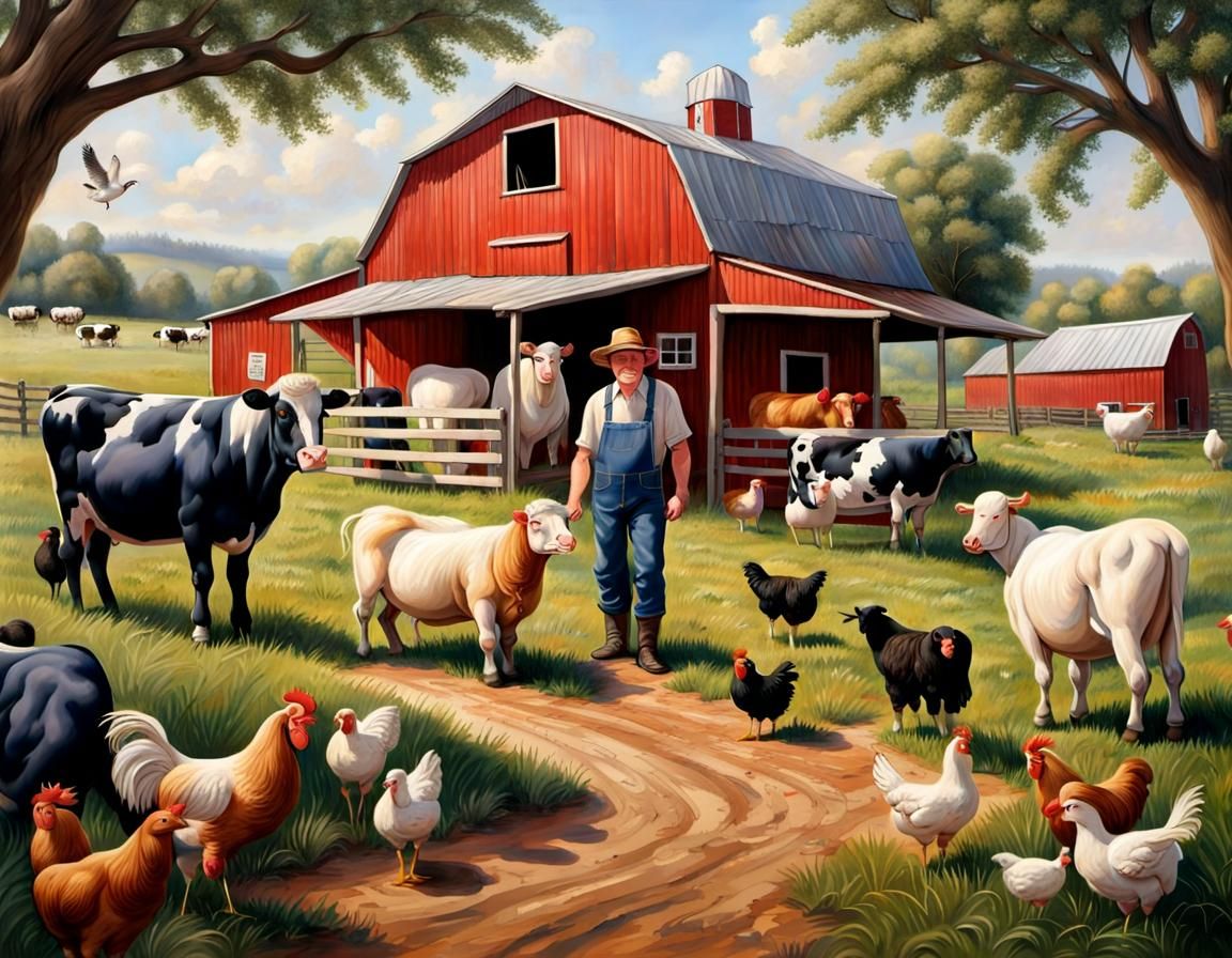 Old MacDonald Had a Farm. And on That Farm He Had Some Farm ...
