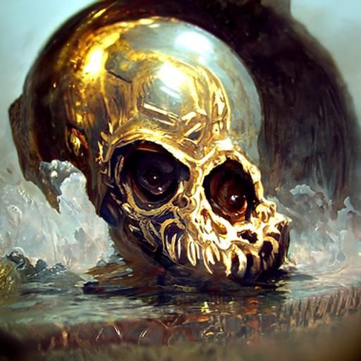 Golden Skull