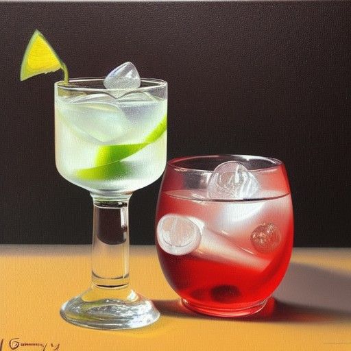 Sipping on gin and juice