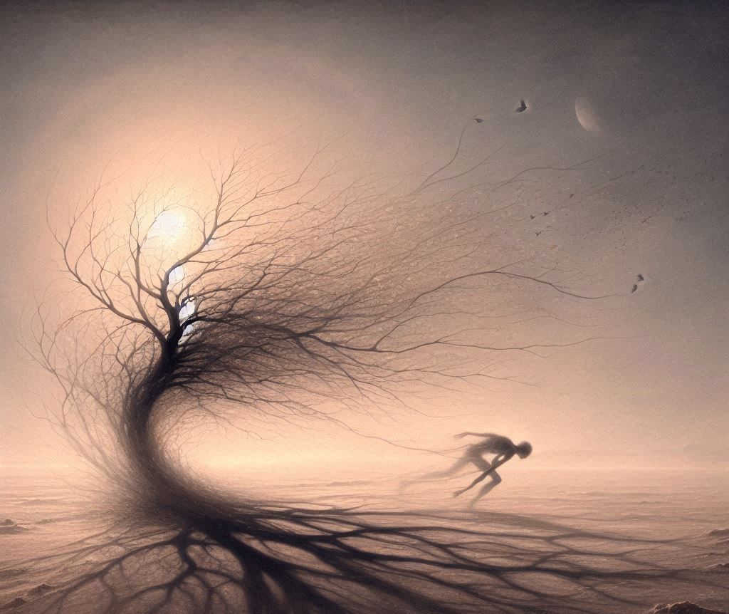 We are spun from light and dust, To live, to die, to vanish ...