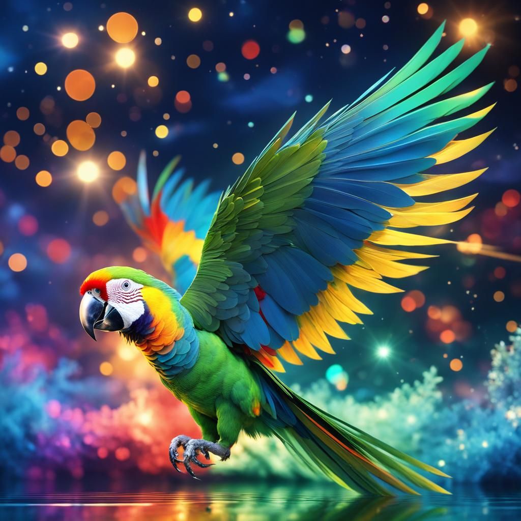 Flight with water