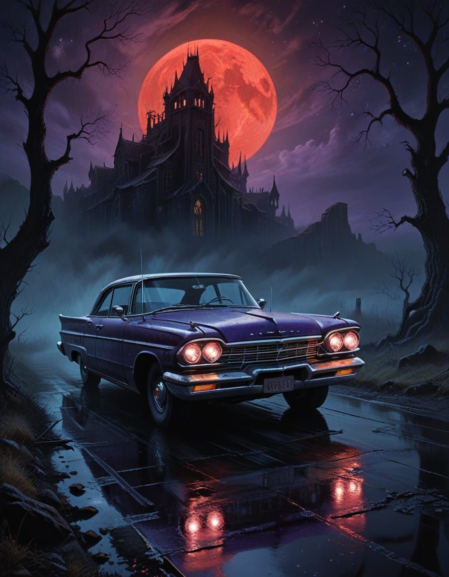 Ethereal Dark Fantasy: Christine, a Haunted 1958 Plymouth Fu...