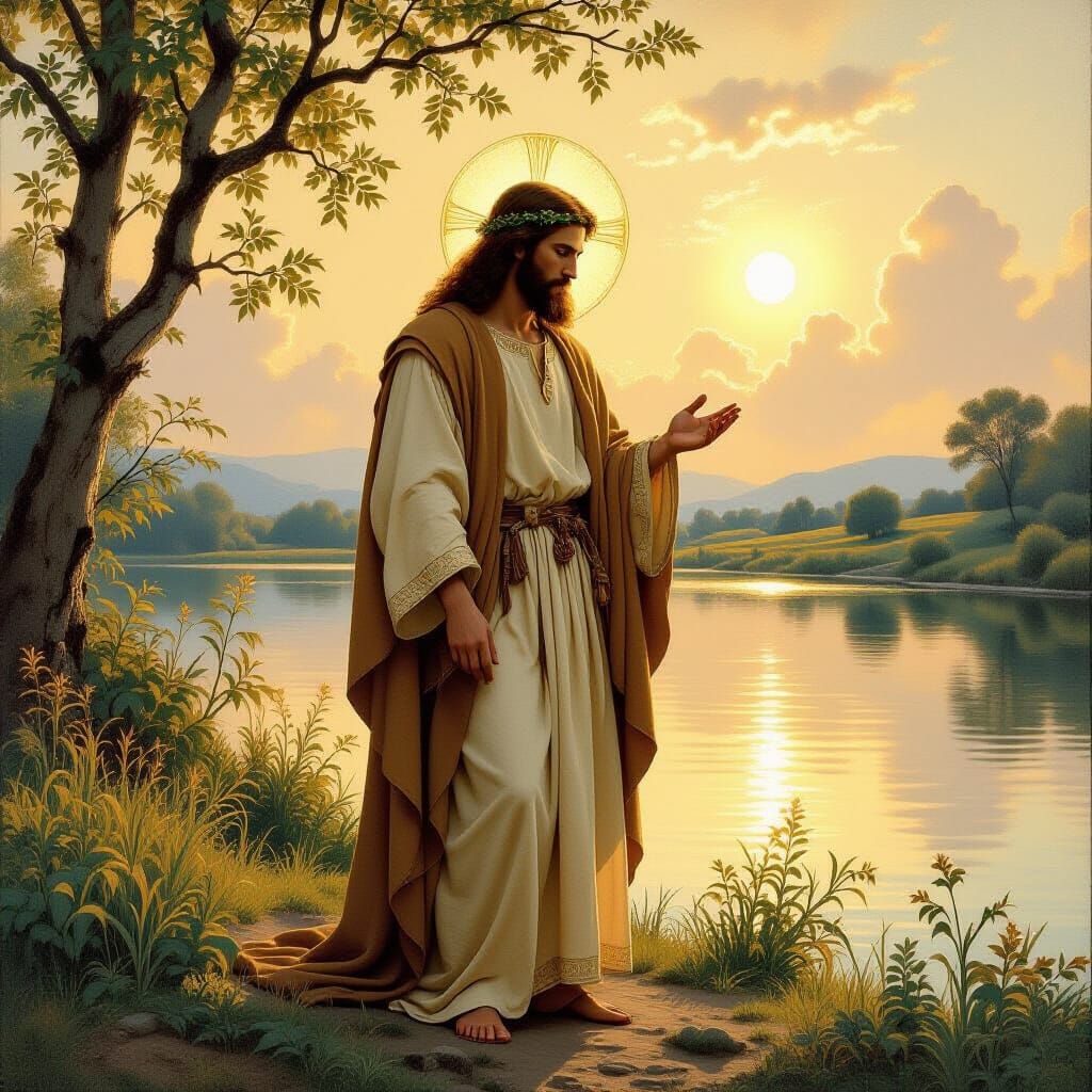 Au commencement était le Verbe, et le Verbe était en Dieu, et le Verbe était Dieu.
Il était au commencement ...  by @Nicole Plante