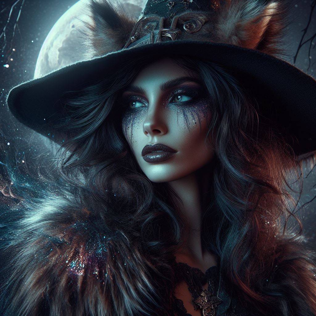 Werewolf Witch - AI Generated Artwork - NightCafe Creator