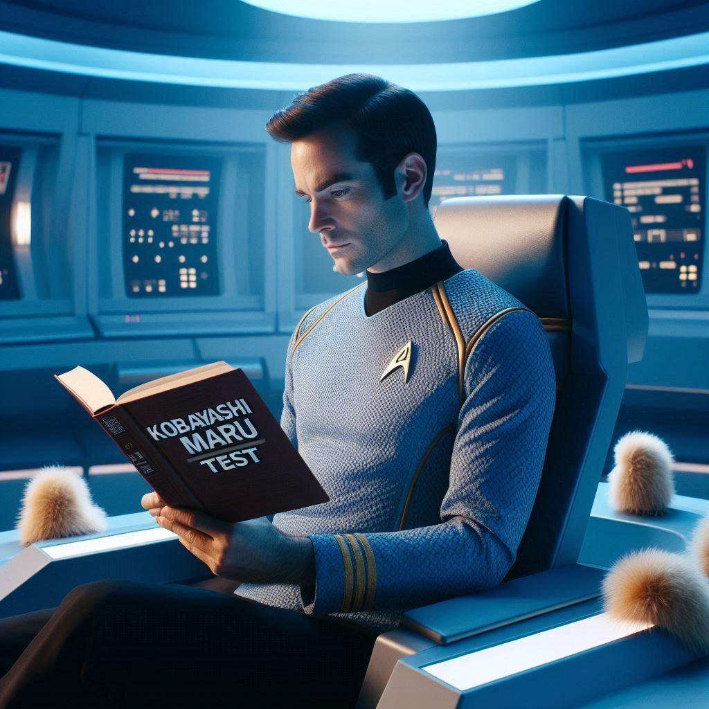 The Enterprise still infested by tribbles