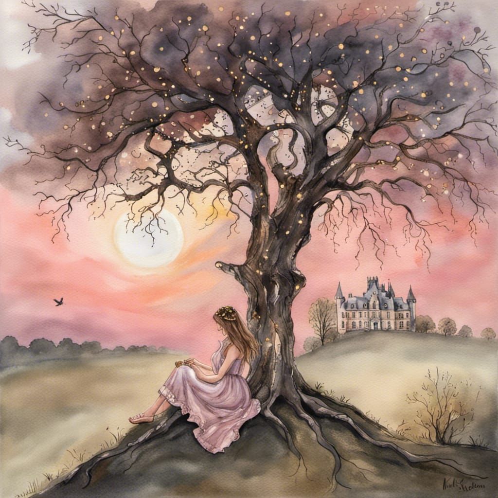 Felicity's Art The Manor of Tura Series AI Generated Artwork