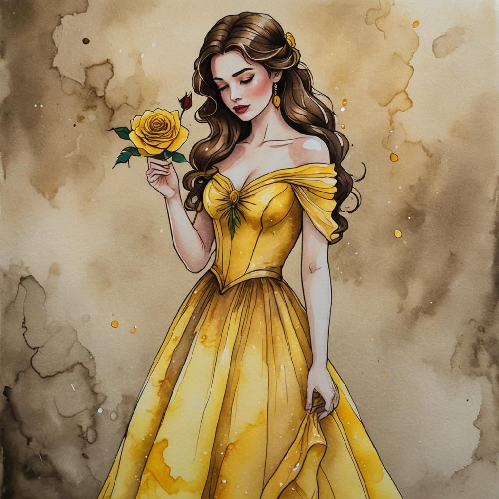 Belle's Yellow Rose