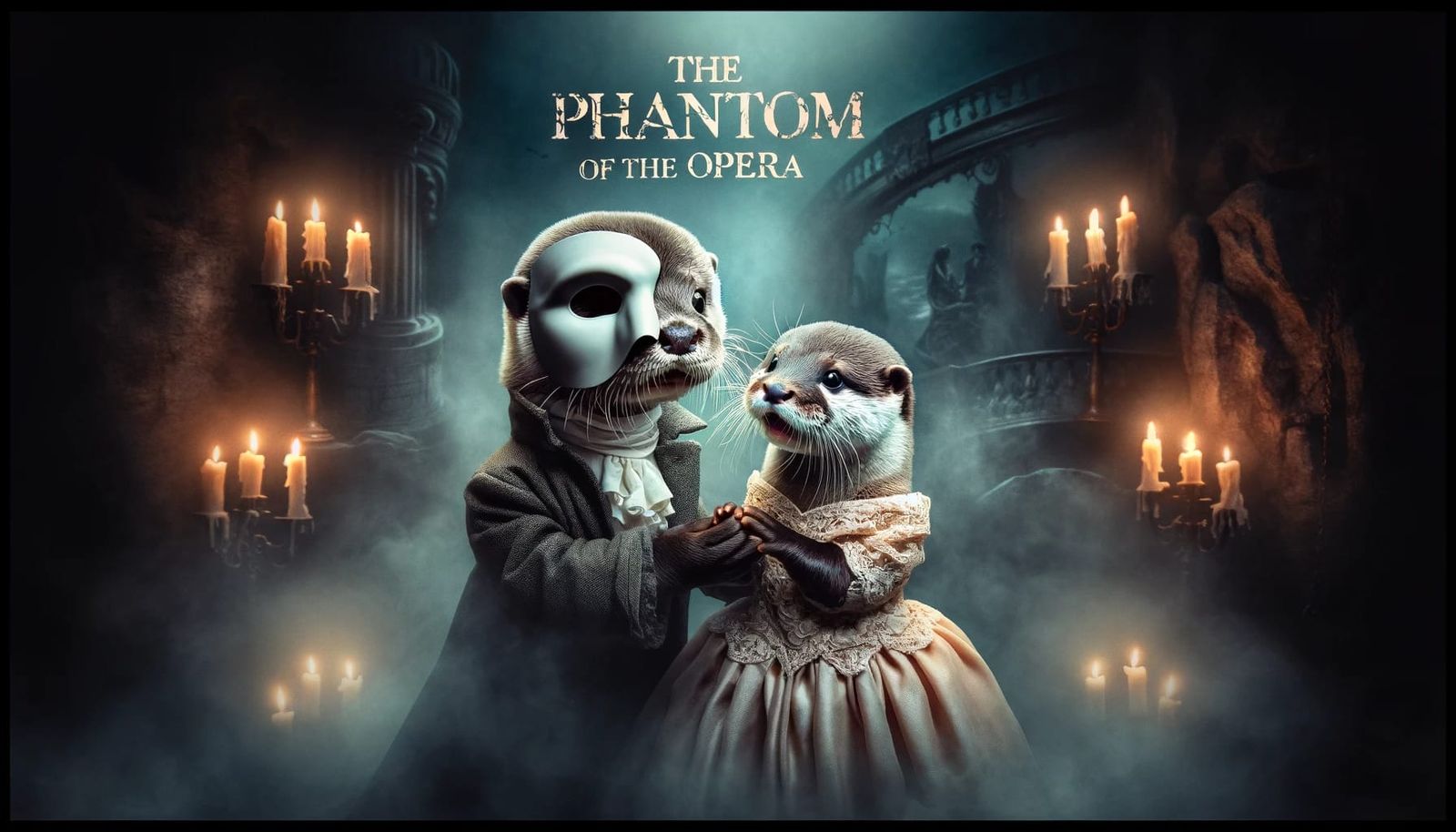 Baby otter: Phantom of the Opera
