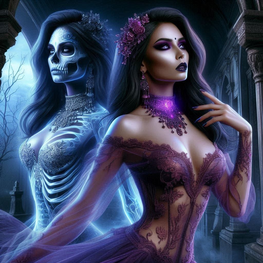 Physical and Spiritual - Lady of Undeath