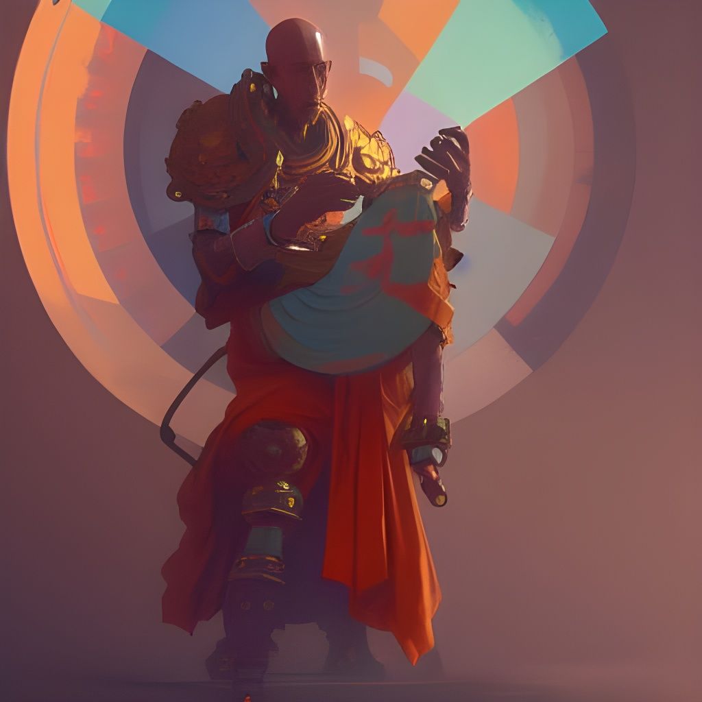 Zenyatta the robot monk