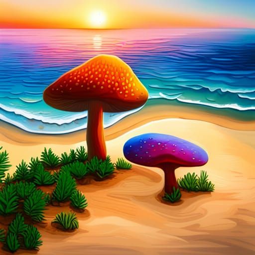 Mushroom Beach XIV