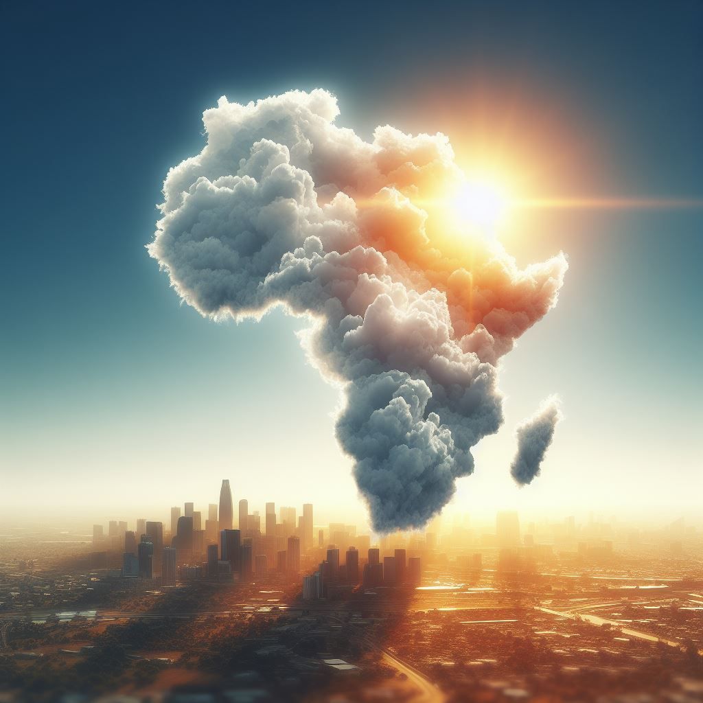 The Clouds Shape of Africa