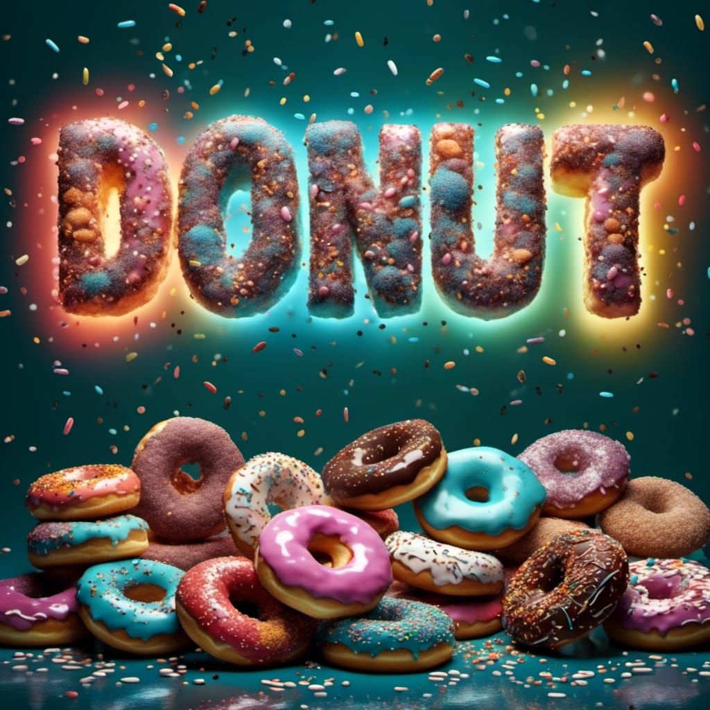 Donut!!  by @Tiny Pearl Cat