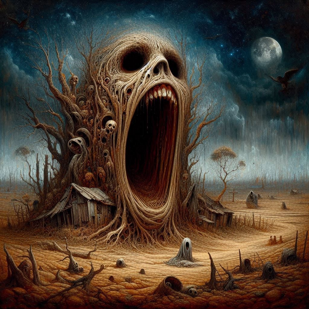 A haunting presence, a primal scream.