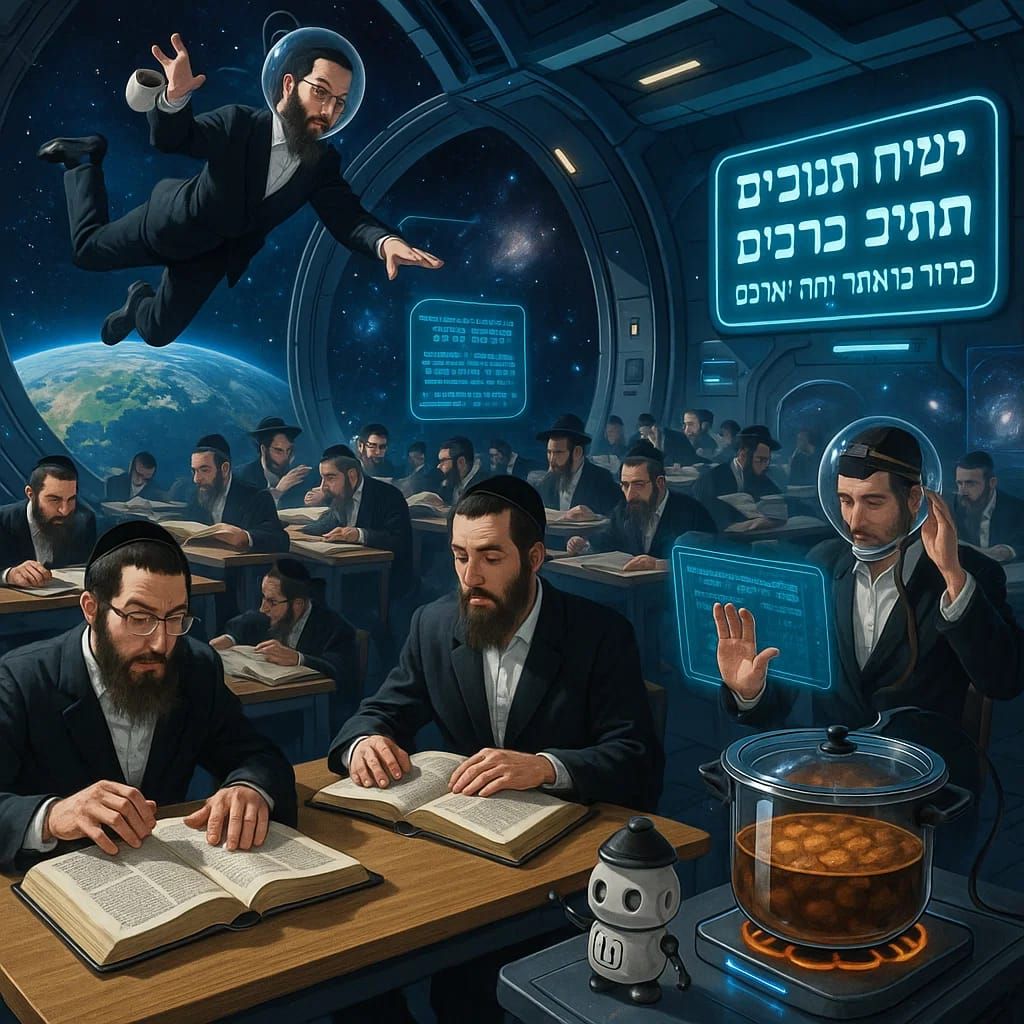 "כולל 'נתיב כוכבים' – תורה מהחלל עד אין סוף".