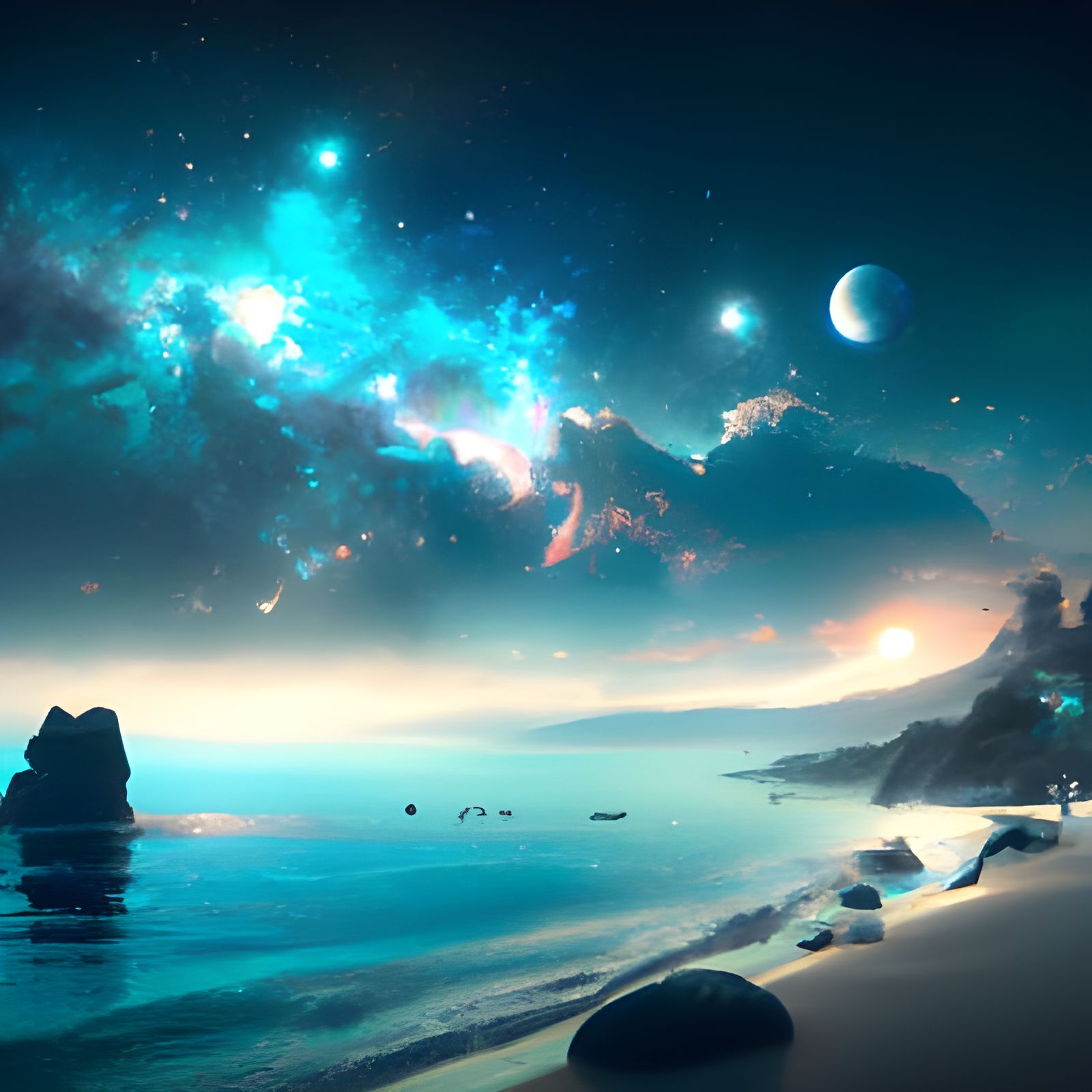 Mystical sky  by @Josh Liu