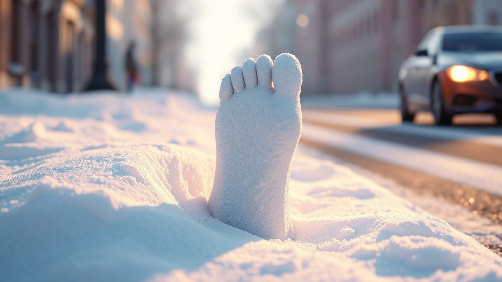 One foot of snow today  by @Ivan Guimaraes Farias