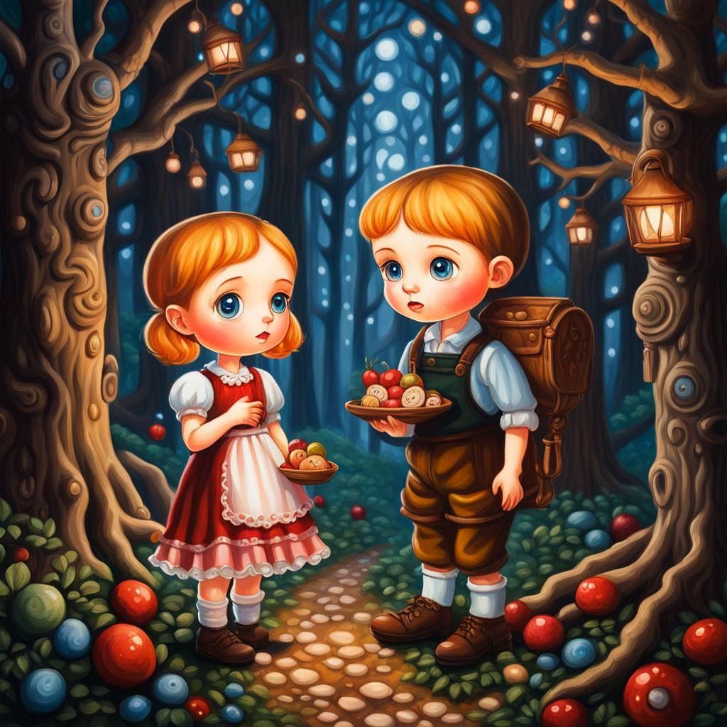 Hansel and Gretel   by @undefined