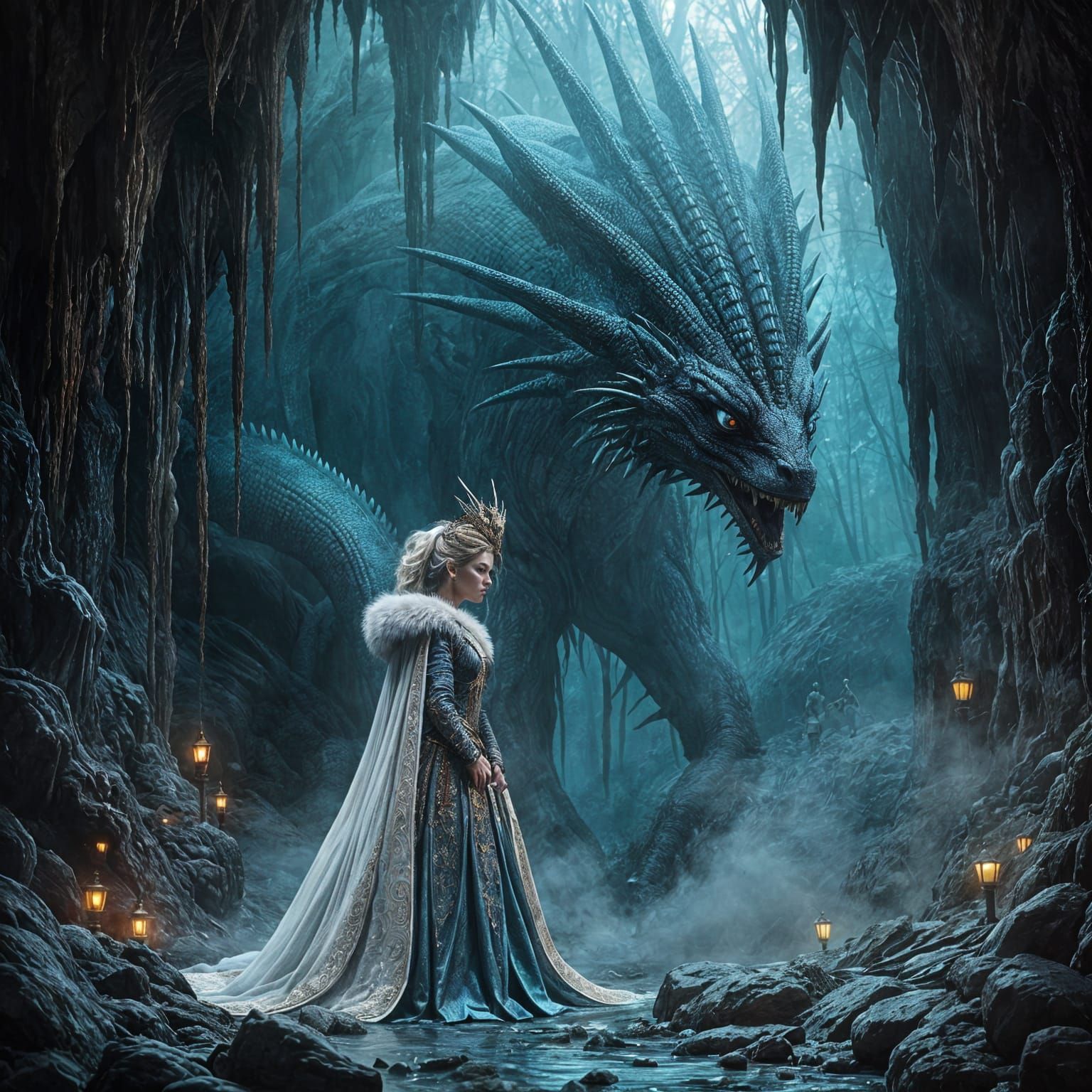  La principessa siberiana e il drago   by @Susi