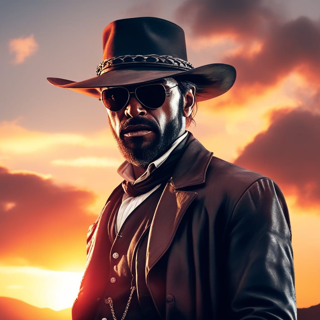 Django, a man born in shackles but free in spirit, reminds u...
