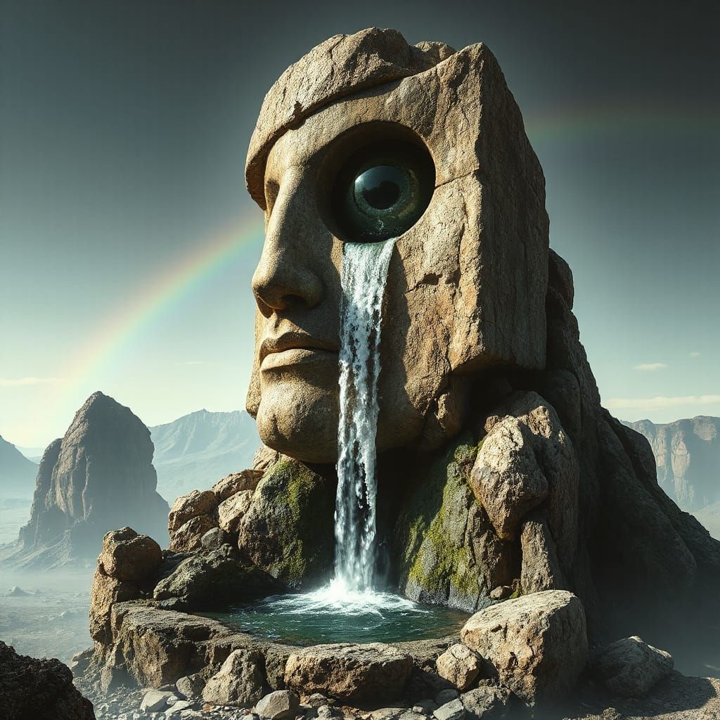 Waterfall  by @Lourse 