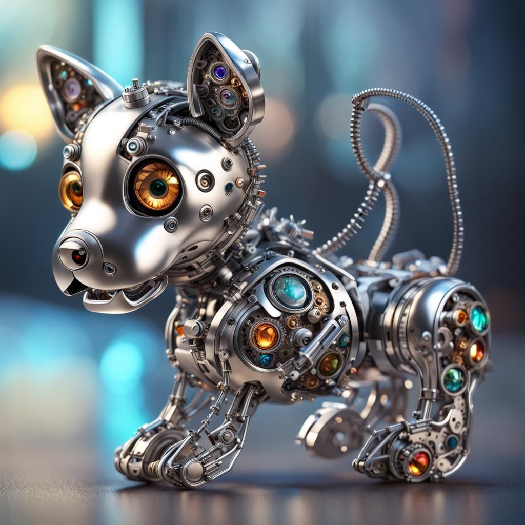robo pup  by @eliza bennet