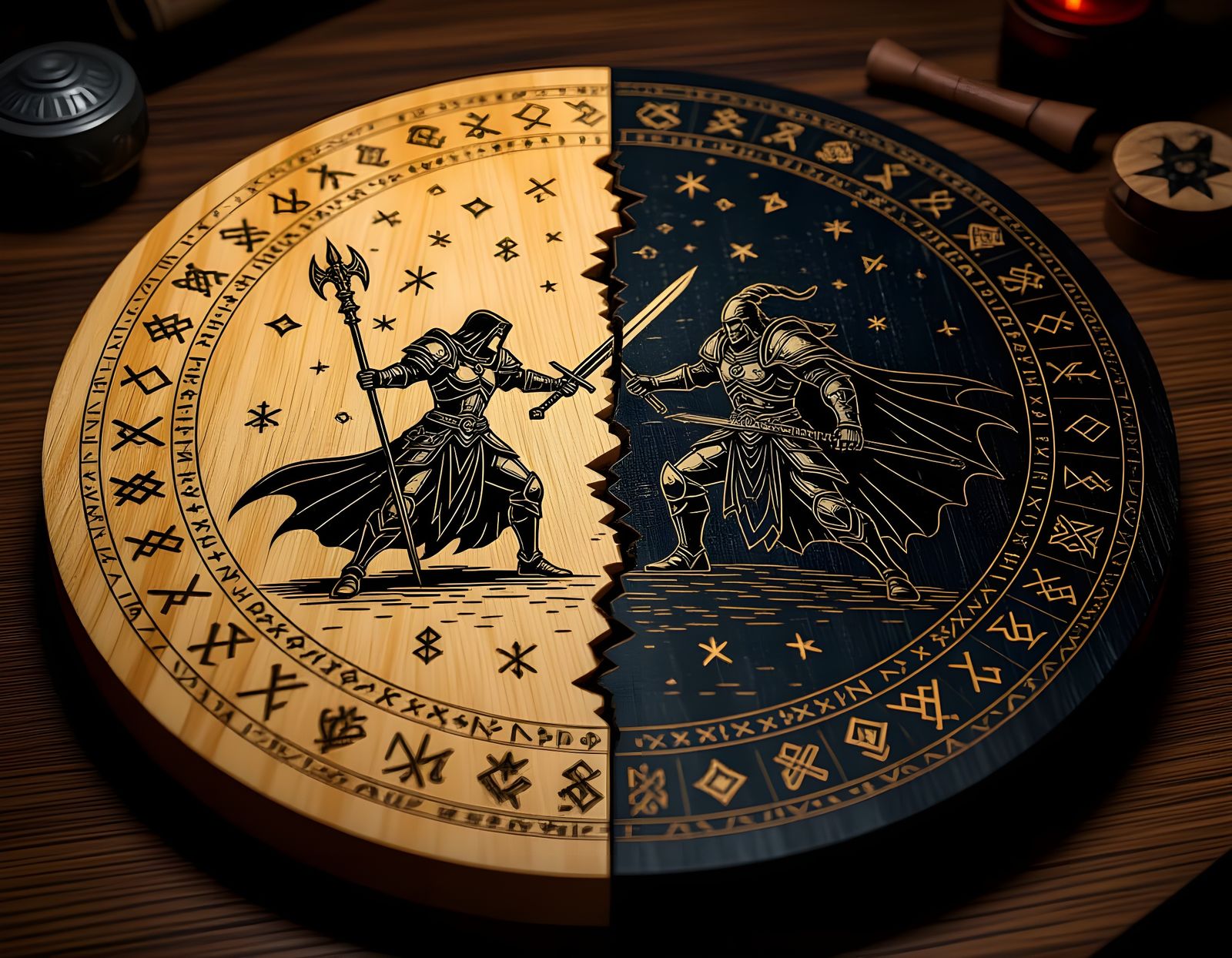 a rol playing game board.  by @Juancar