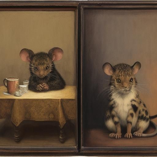 Double coffee with double mouse
Duality by Frans Snyders and...