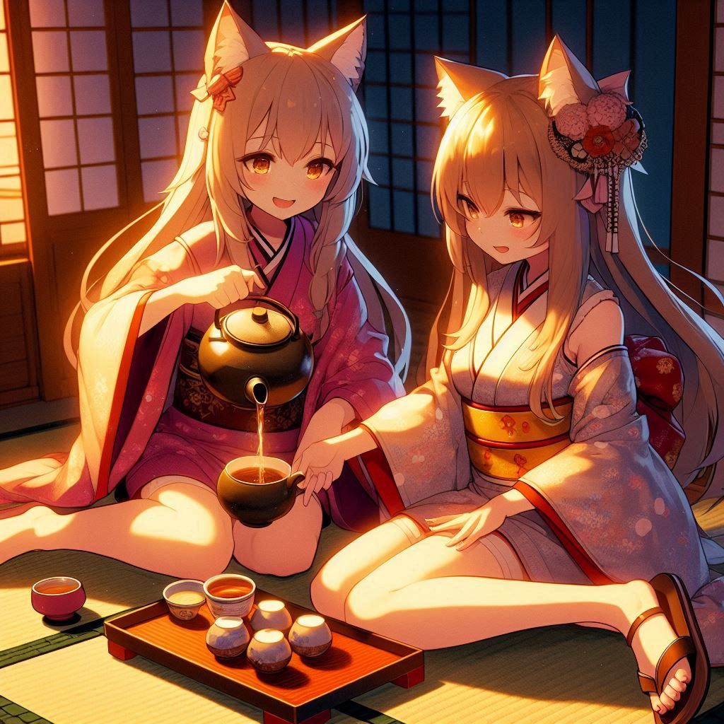 Preparations for the Tea Ceremony