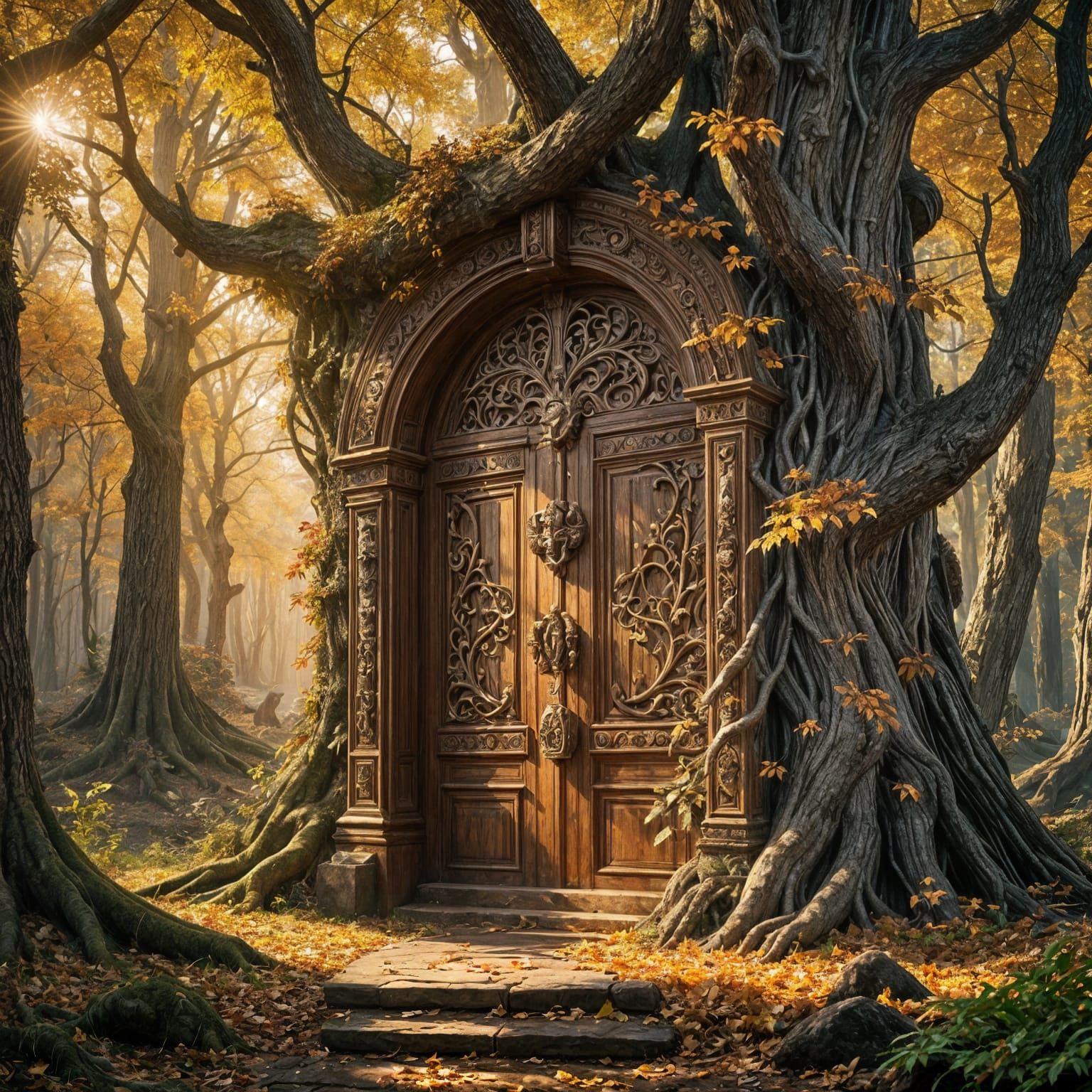 Door to the Faewild  by @Connor Neary