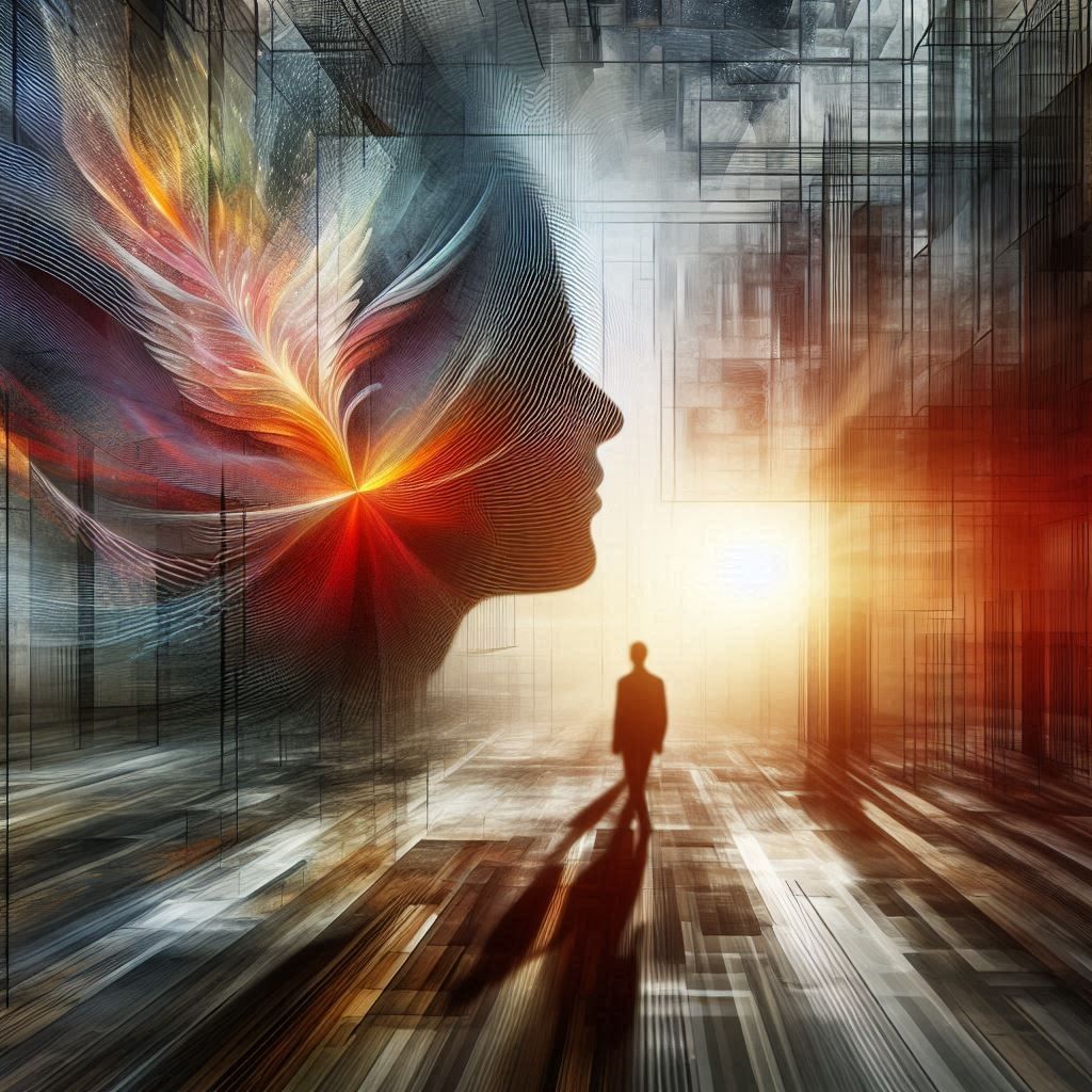 Unusual Double Exposure