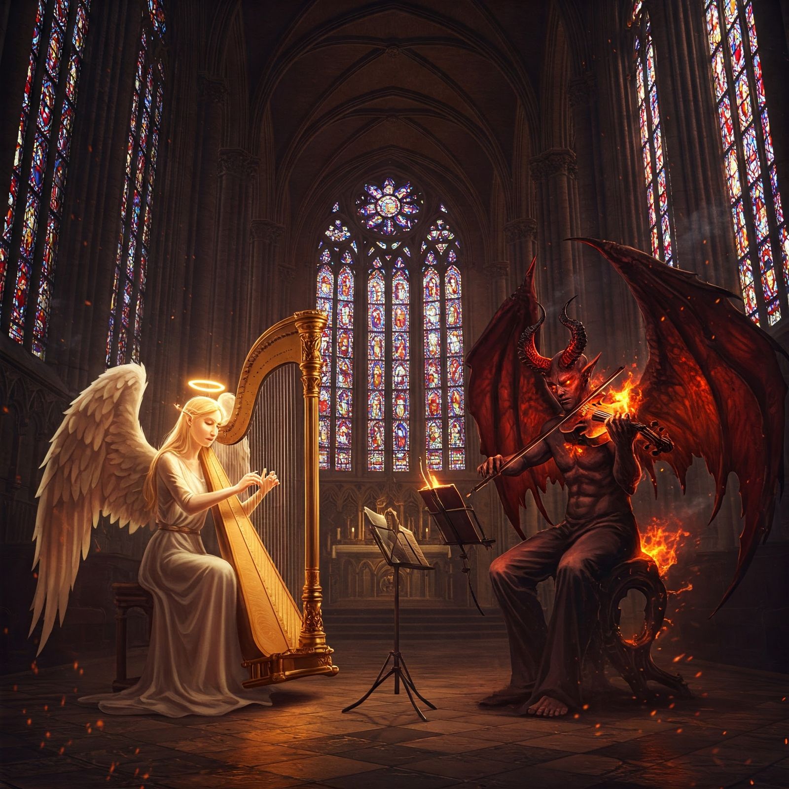 Symphony of Heaven and Hell  by @Voldemort