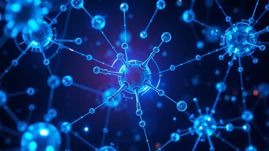 Futuristic Nanotech Network in Cybernetic Space