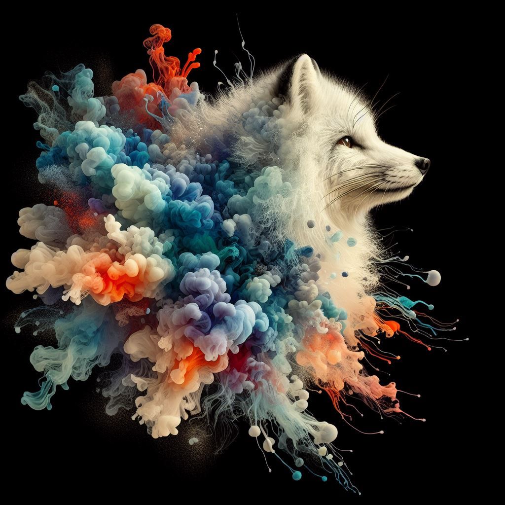 Arctic fox perfection