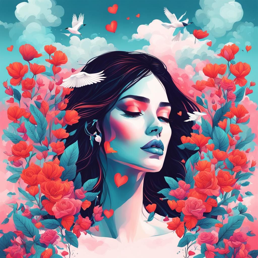 One more time love me beautiful colors fine details beautiful artwork