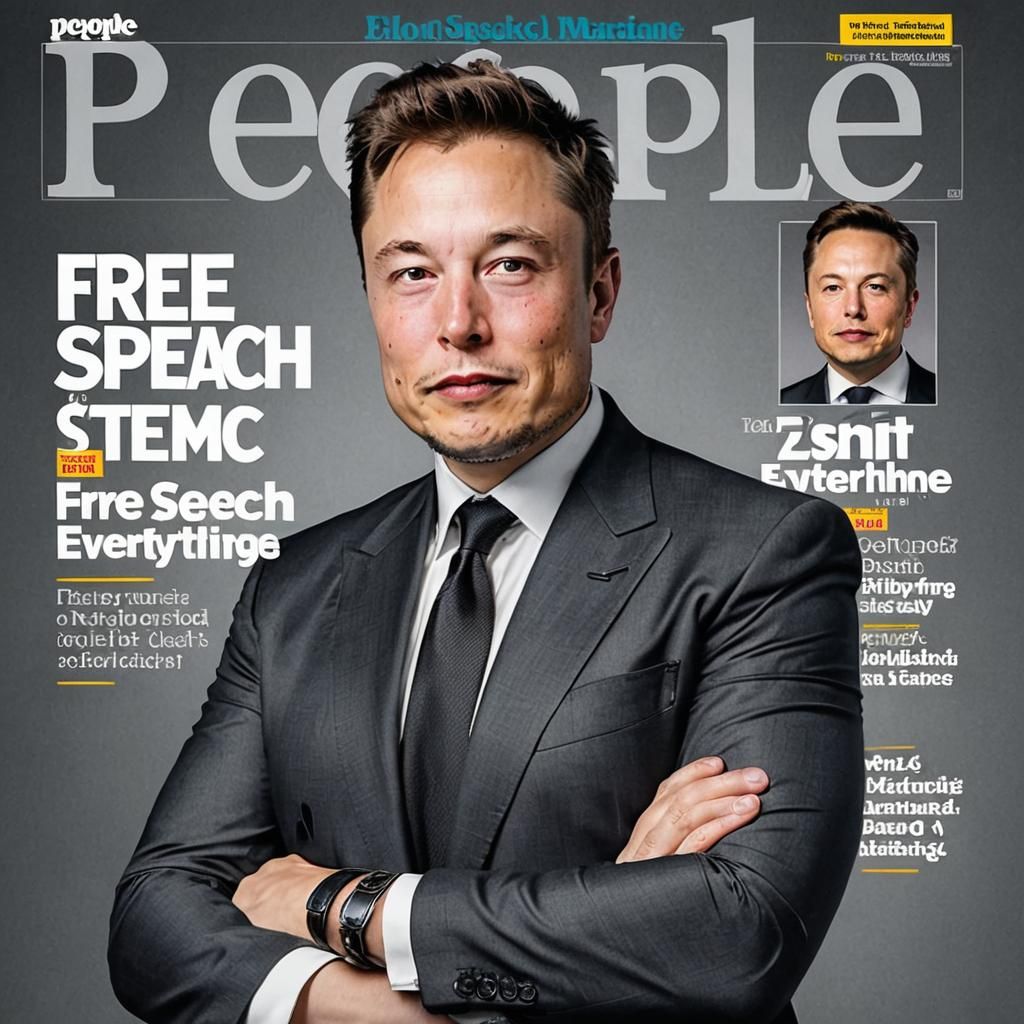 People Magazine Cover: Elon Musk