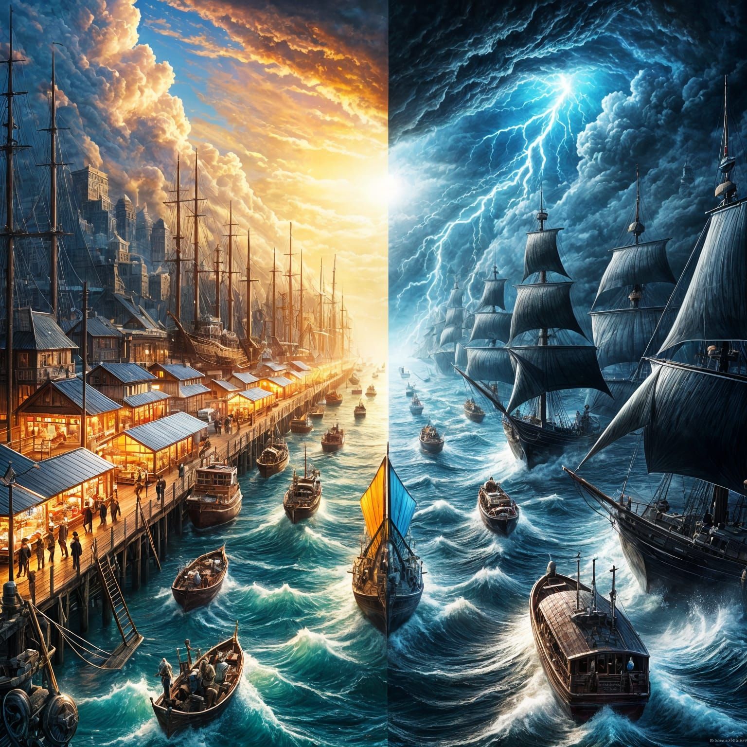 Port past and present |נמל בעבר ובהווה 