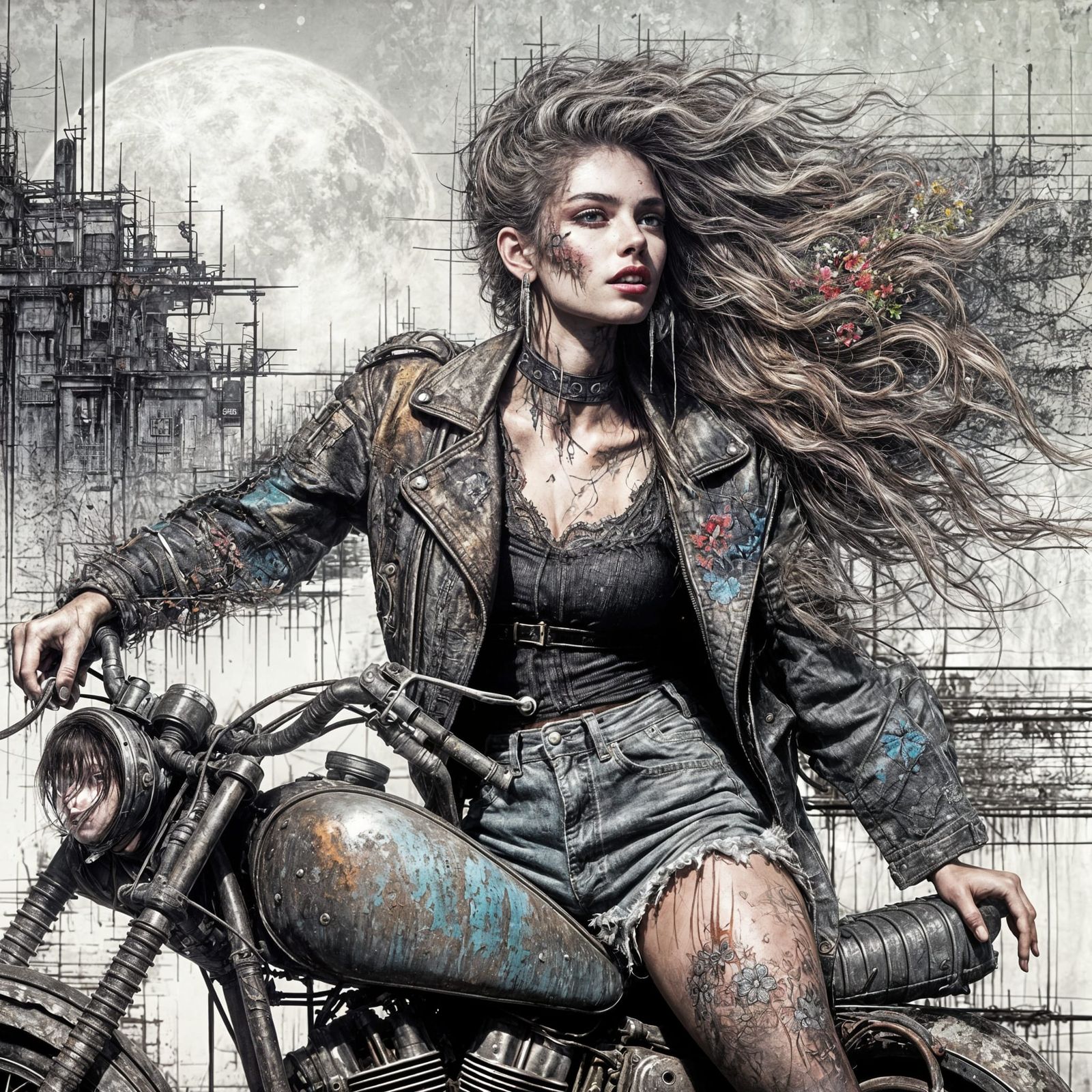 Grunge beauty #1  by @DSS77