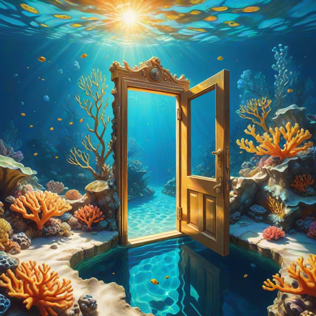 come on in the waters fine  by @donna