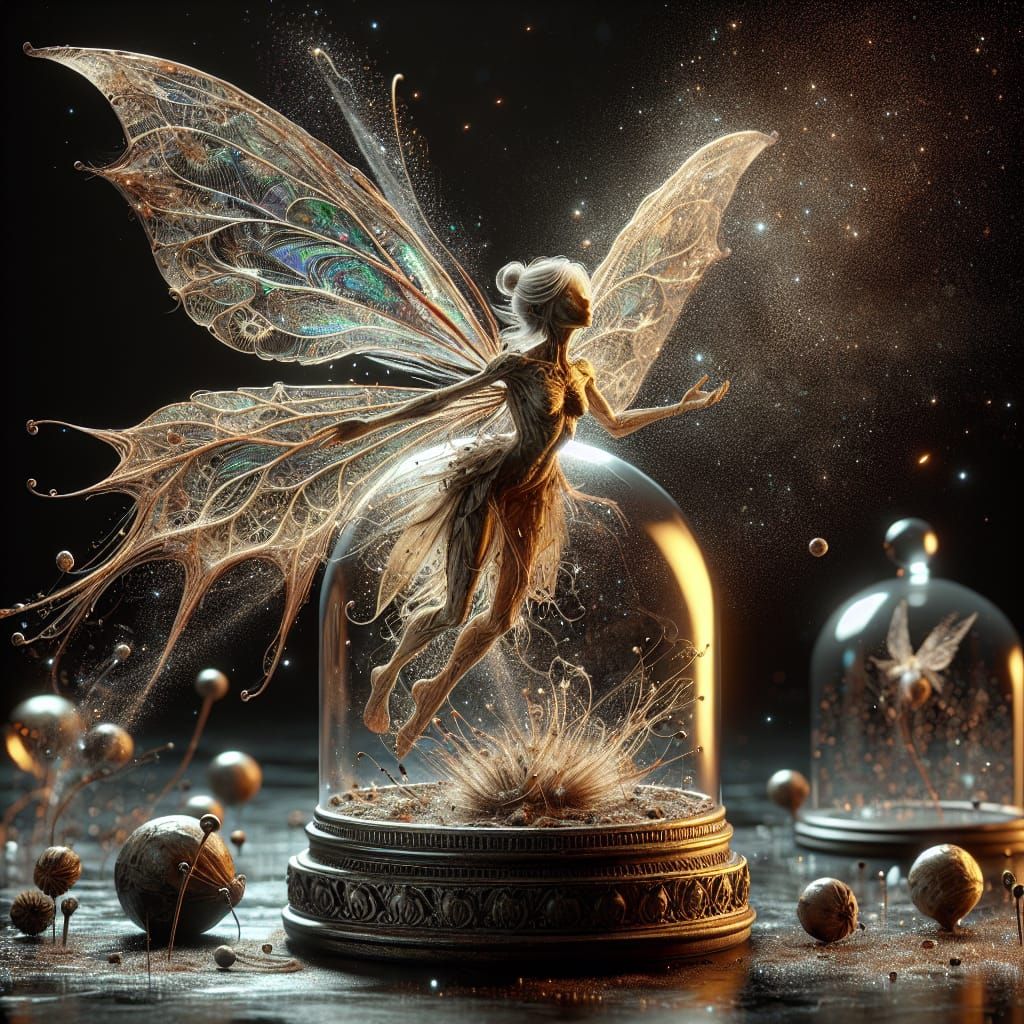 Perfectly Preserved Desiccated Fairy 2