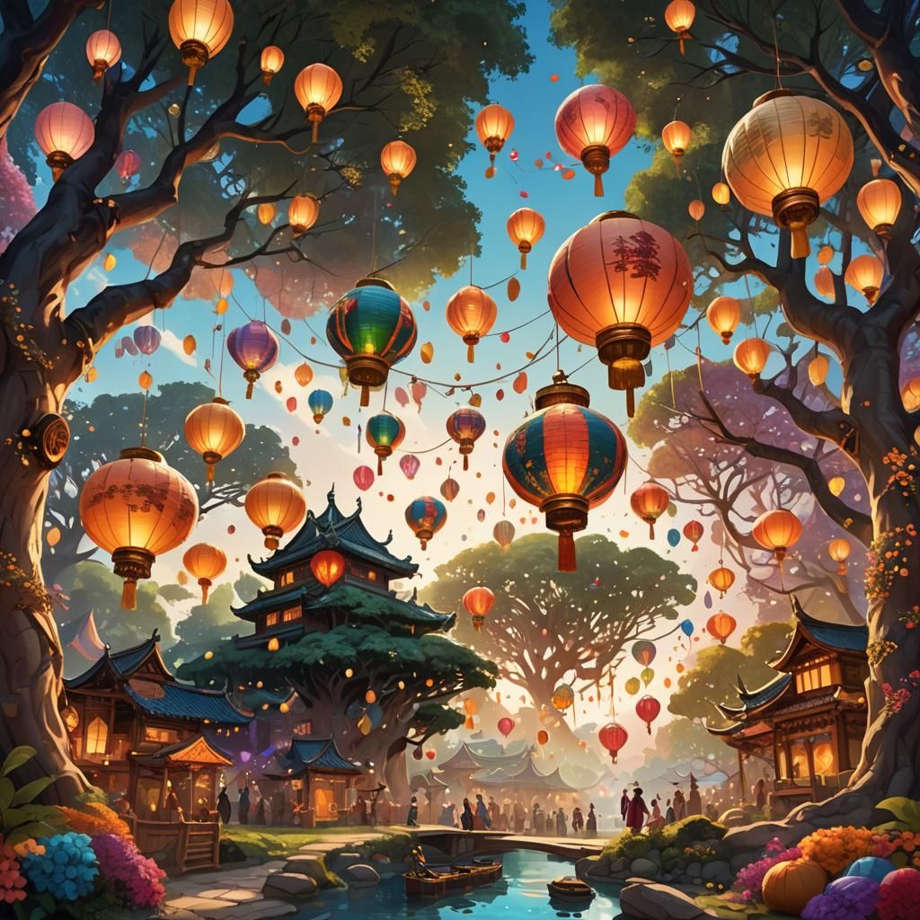 Fantastical Festival of Bags in Art Nouveau Style