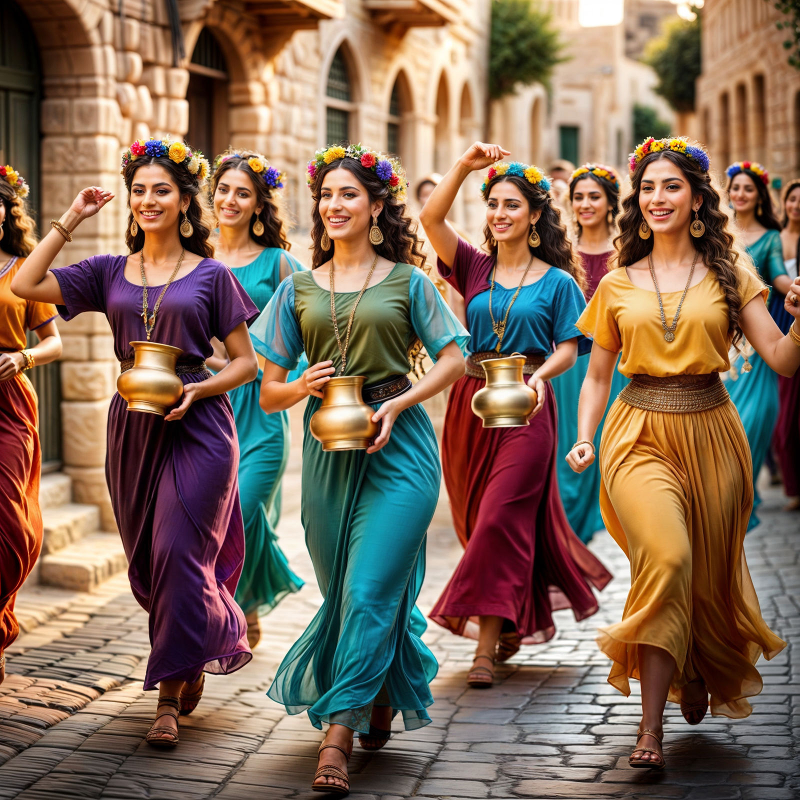 . . .  and 5 were wise and took oil with them