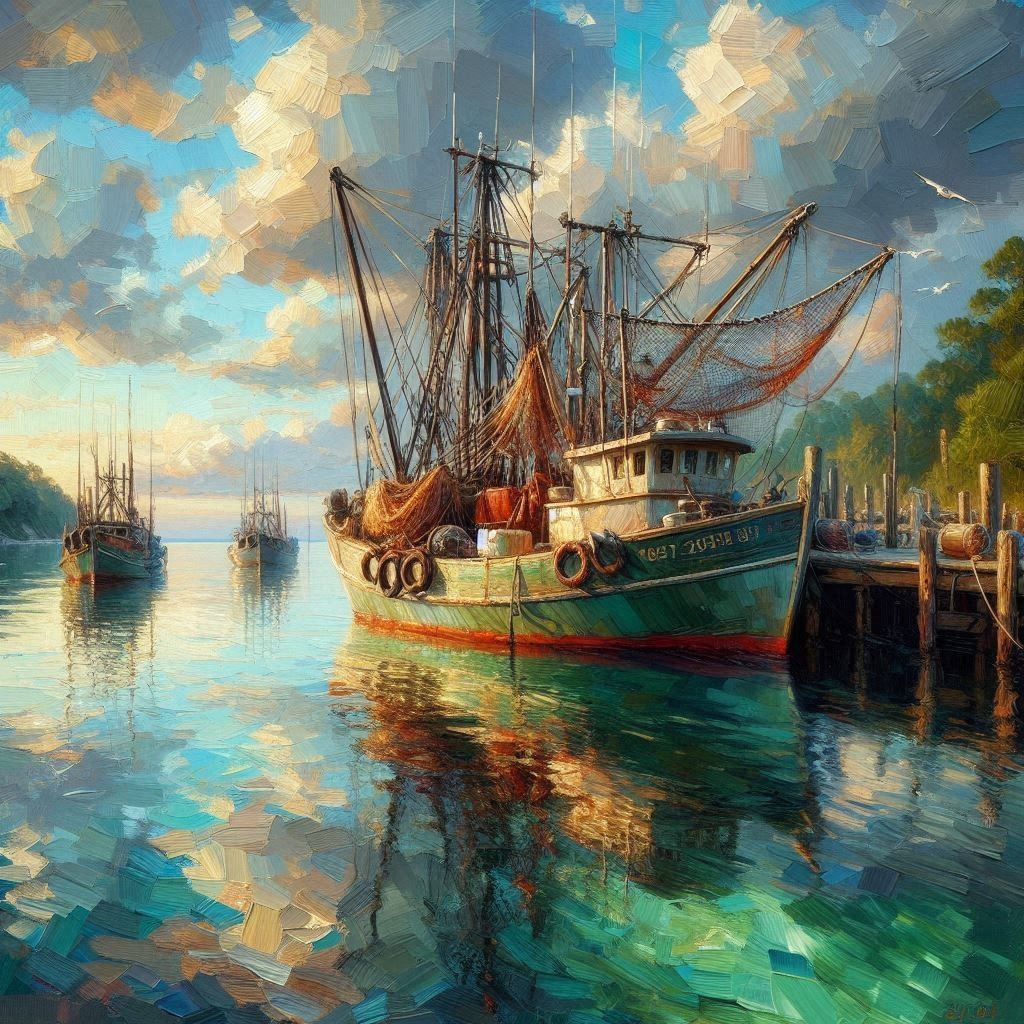 Louisiana Shrimp Boat   by @Punkmeister