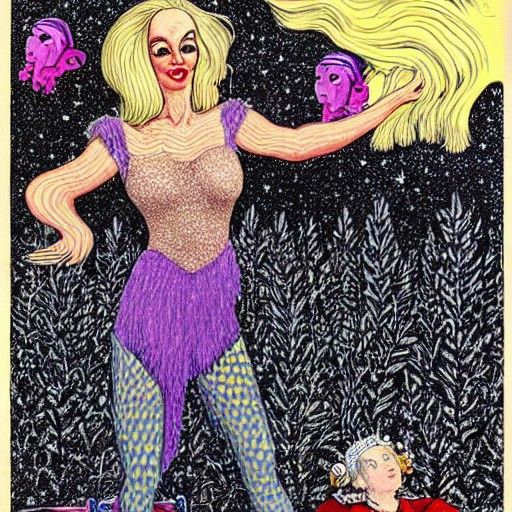 Her Harlow Gold Hair Was Made of Pressed Wood, But Her Arms ...