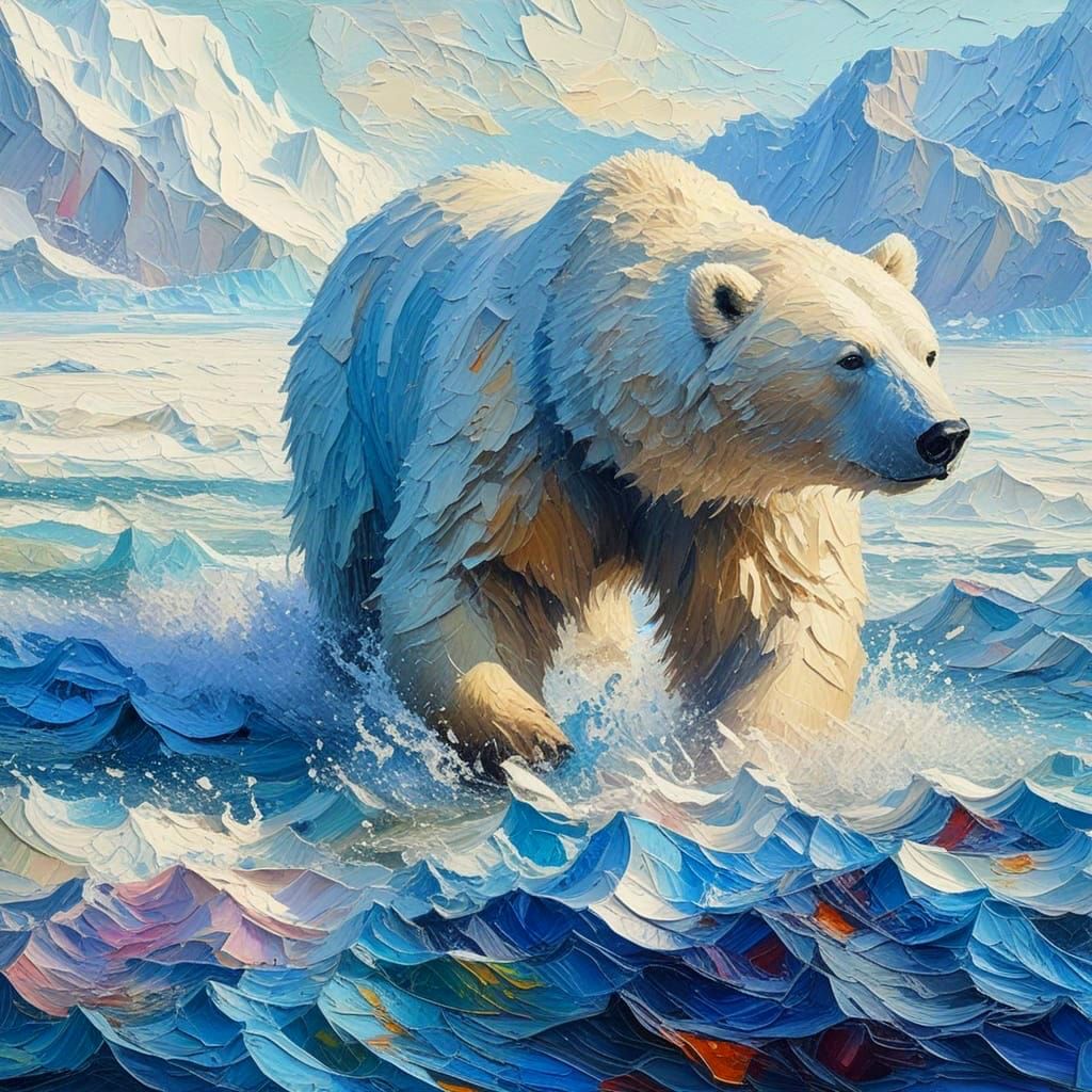 polarbear  by @Dik 