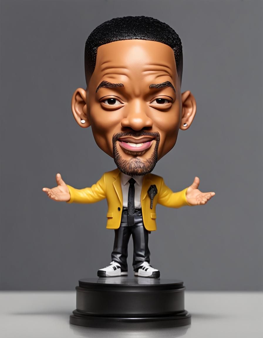 Will Smith Bobblehead AI Generated Artwork NightCafe Creator